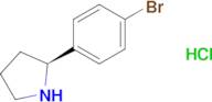 (S)-2-(4-Bromophenyl)pyrrolidine hydrochloride