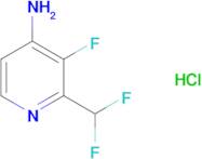 2-(Difluoromethyl)-3-fluoropyridin-4-amine hydrochloride