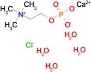 Calcium 2-(trimethylammonio)ethyl phosphate chloride tetrahydrate