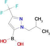 (1-Isobutyl-3-(trifluoromethyl)-1H-pyrazol-5-yl)boronic acid