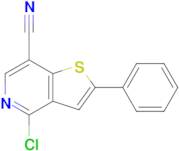 4-Chloro-2-phenylthieno[3,2-c]pyridine-7-carbonitrile