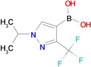 (1-Isopropyl-3-(trifluoromethyl)-1H-pyrazol-4-yl)boronic acid