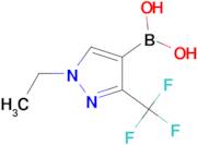 (1-Ethyl-3-(trifluoromethyl)-1H-pyrazol-4-yl)boronic acid