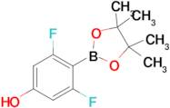 3,5-Difluoro-4-(4,4,5,5-tetramethyl-1,3,2-dioxaborolan-2-yl)phenol