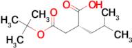 (R)-2-(2-(tert-Butoxy)-2-oxoethyl)-4-methylpentanoic acid