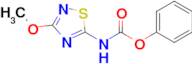 Phenyl (3-methoxy-1,2,4-thiadiazol-5-yl)carbamate