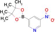 3-Nitro-5-(4,4,5,5-tetramethyl-1,3,2-dioxaborolan-2-yl)pyridine