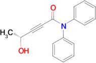 (R)-4-Hydroxy-N,N-diphenylpent-2-ynamide