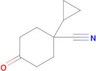 1-Cyclopropyl-4-oxocyclohexanecarbonitrile