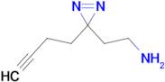 2-(3-(But-3-yn-1-yl)-3H-diazirin-3-yl)ethan-1-amine
