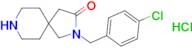 2-(4-Chlorobenzyl)-2,8-diazaspiro[4.5]decan-3-one hydrochloride