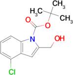 tert-Butyl 4-chloro-2-(hydroxymethyl)-1H-indole-1-carboxylate