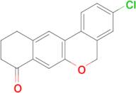 3-Chloro-10,11-dihydro-5H-dibenzo[c,g]chromen-8(9H)-one