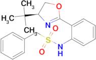 (S)-N-(2-(4-(tert-Butyl)-4,5-dihydrooxazol-2-yl)phenyl)-1-phenylmethanesulfonamide