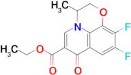 Ethyl 9,10-difluoro-3-methyl-7-oxo-3,7-dihydro-2H-[1,4]oxazino[2,3,4-ij]quinoline-6-carboxylate