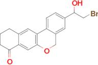 3-(2-Bromo-1-hydroxyethyl)-10,11-dihydro-5H-dibenzo[c,g]chromen-8(9H)-one