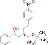 (R)-tert-Butyl (2-hydroxy-2-phenylethyl)(4-nitrophenethyl)carbamate