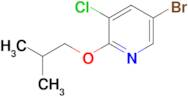 5-Bromo-3-chloro-2-isobutoxypyridine