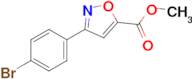 Methyl 3-(4-bromophenyl)isoxazole-5-carboxylate