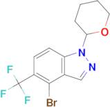 4-Bromo-1-(tetrahydro-2H-pyran-2-yl)-5-(trifluoromethyl)-1H-indazole