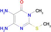 5,6-Diamino-3-methyl-2-(methylthio)pyrimidin-4(3H)-one