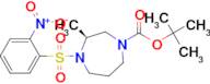 (S)-tert-Butyl 3-methyl-4-((2-nitrophenyl)sulfonyl)-1,4-diazepane-1-carboxylate