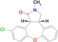 trans-11-Chloro-2-methyl-2,3,3a,12b-tetrahydro-1H-dibenzo[2,3:6,7]oxepino[4,5-c]pyrrol-1-one