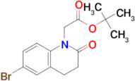 tert-Butyl 2-(6-bromo-2-oxo-3,4-dihydroquinolin-1(2H)-yl)acetate