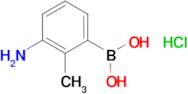 (3-Amino-2-methylphenyl)boronic acid hydrochloride