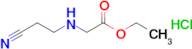 Ethyl 2-((2-cyanoethyl)amino)acetate hydrochloride