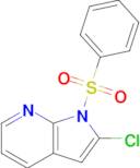 2-Chloro-1-(phenylsulfonyl)-1H-pyrrolo[2,3-b]pyridine