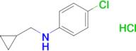 4-Chloro-N-(cyclopropylmethyl)aniline hydrochloride