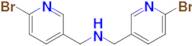 Bis((6-bromopyridin-3-yl)methyl)amine