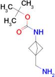 tert-butyl (3-(aminomethyl)bicyclo[1.1.1]pentan-1-yl)carbamate