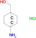 (4-aminobicyclo[2.2.2]octan-1-yl)methanol hydrochloride