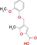 4-(2-Methoxy-phenoxymethyl)-5-methyl-furan-2-carboxylic acid