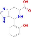 4-(2-Hydroxy-phenyl)-4,5,6,7-tetrahydro-1H-imidazo[4,5-c]pyridine-6-carboxylic acid