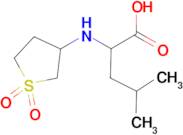 2-(1,1-Dioxo-tetrahydro-1lambda*6*-thiophen-3-ylamino)-4-methyl-pentanoic acid