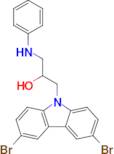 1-(3,6-Dibromo-carbazol-9-yl)-3-phenylamino-propan-2-ol