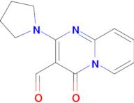 4-Oxo-2-pyrrolidin-1-yl-4H-pyrido[1,2-a]pyrimidine-3-carbaldehyde