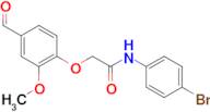 N-(4-Bromo-phenyl)-2-(4-formyl-2-methoxy-phenoxy)-acetamide