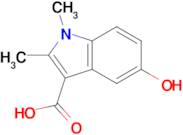 5-Hydroxy-1,2-dimethyl-1H-indole-3-carboxylic acid