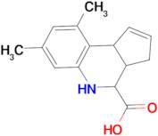 7,9-Dimethyl-3a,4,5,9b-tetrahydro-3H-cyclopenta[c]quinoline-4-carboxylic acid