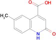 2-Hydroxy-6-methyl-quinoline-4-carboxylic acid