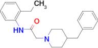 2-(4-Benzyl-piperidin-1-yl)-N-(2-ethyl-phenyl)-acetamide