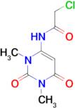 2-Chloro-N-(1,3-dimethyl-2,6-dioxo-1,2,3,6-tetrahydro-pyrimidin-4-yl)-acetamide