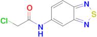 N-Benzo[1,2,5]thiadiazol-5-yl-2-chloro-acetamide