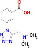 3-(5-Dimethylaminomethyl-tetrazol-1-yl)-benzoic acid