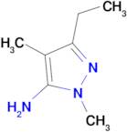 5-Ethyl-2,4-dimethyl-2H-pyrazol-3-ylamine