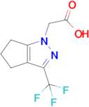 (3-Trifluoromethyl-5,6-dihydro-4H-cyclopentapyrazol-1-yl)-acetic acid